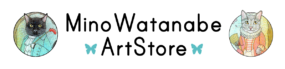 Mino Watanabe Art Store website Logo image